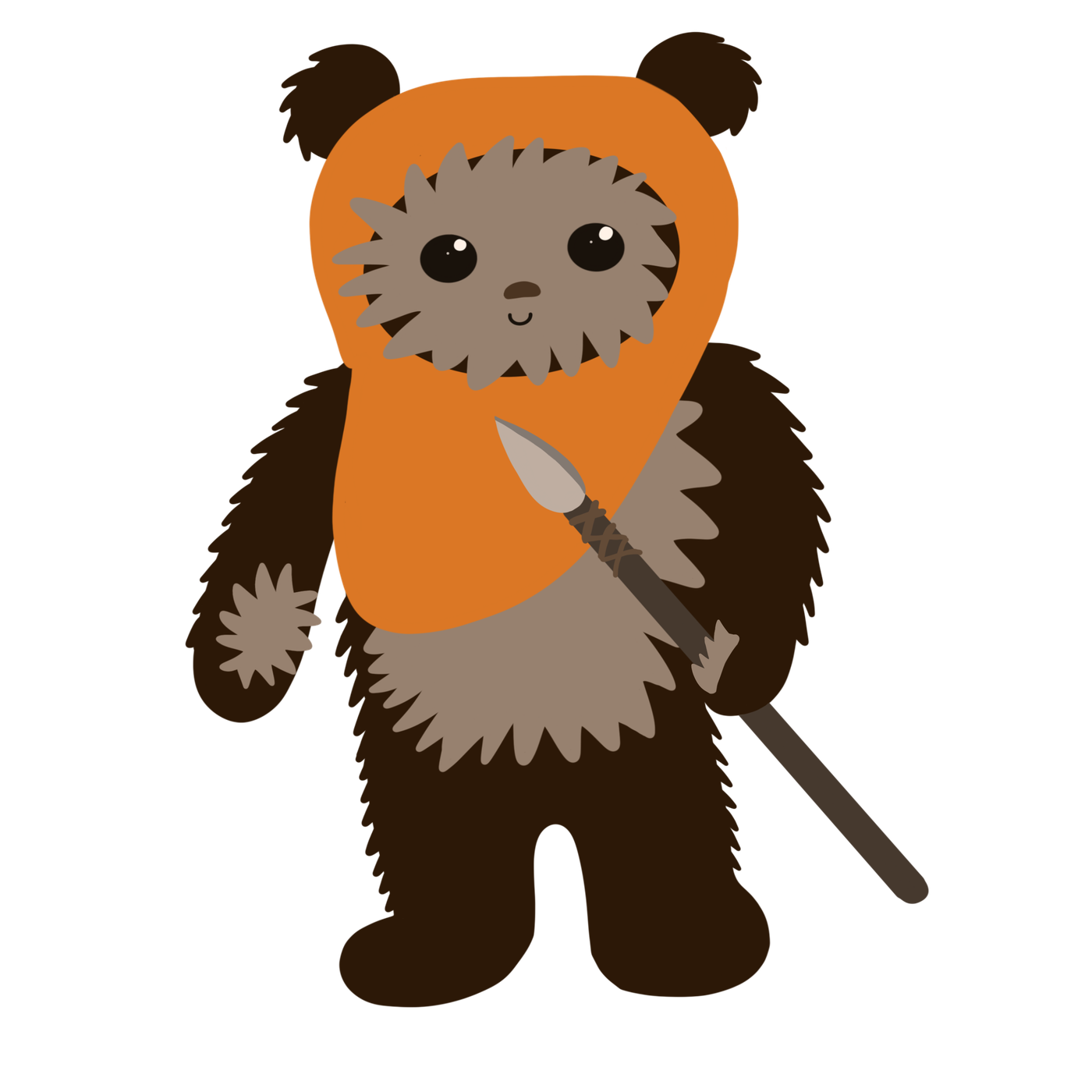 Wicket the Ewok illustration