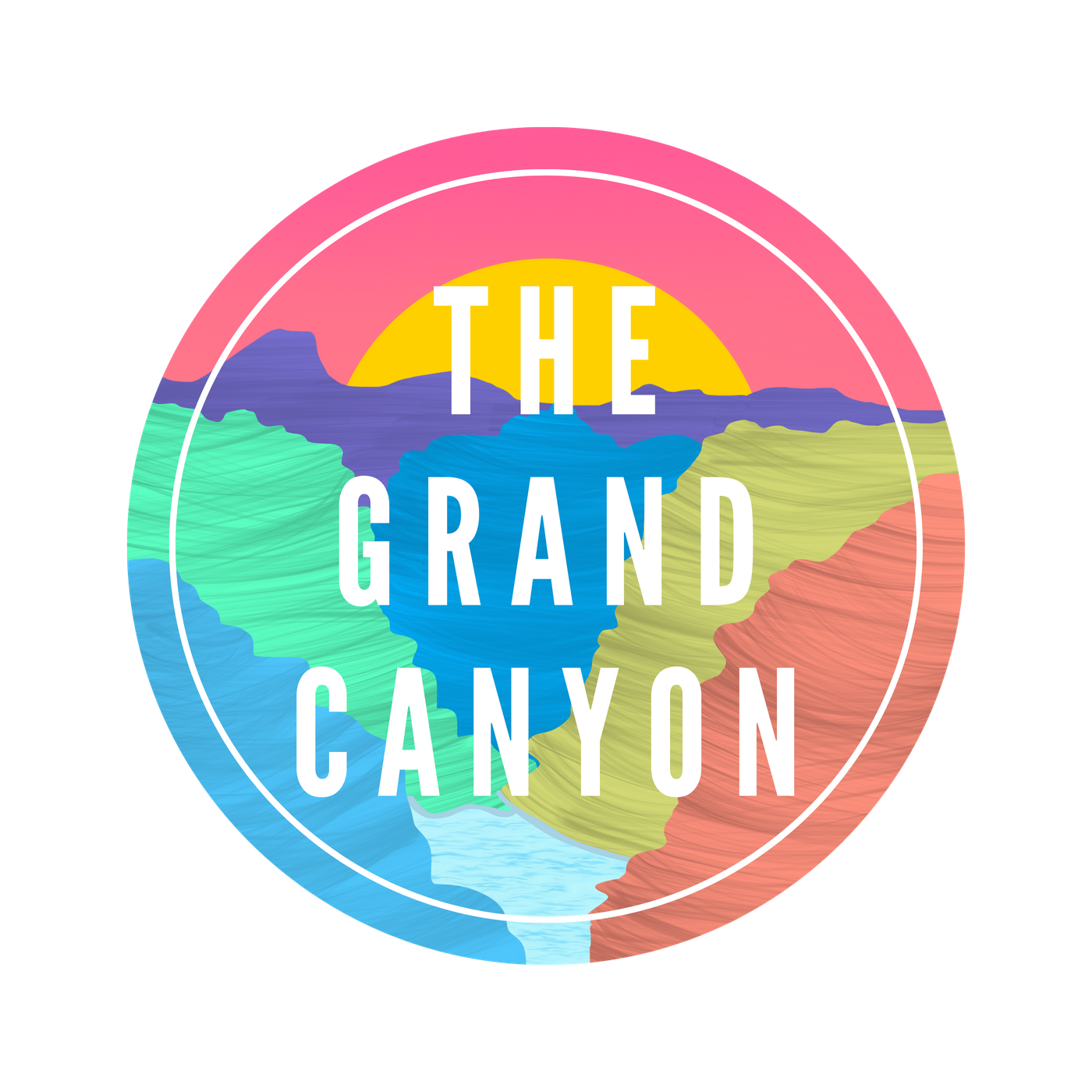 National park badge illustration