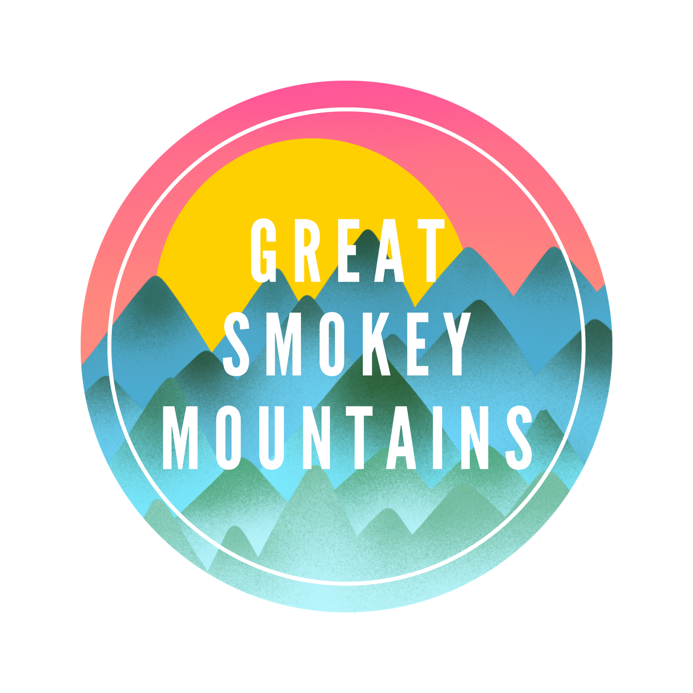 Smoky Mountains illustration